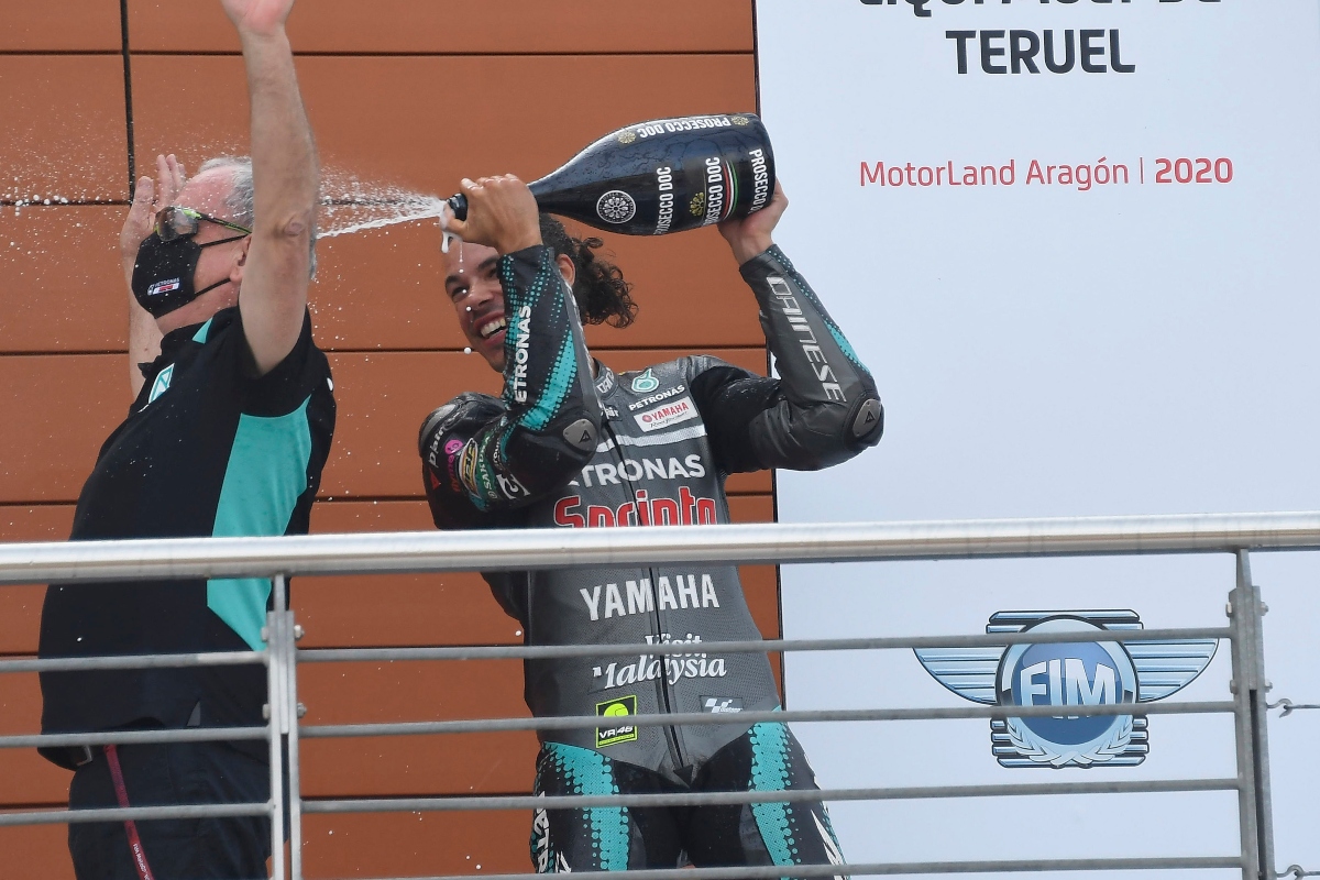 Franco Morbidelli e Ramon Forcada (Getty Images)