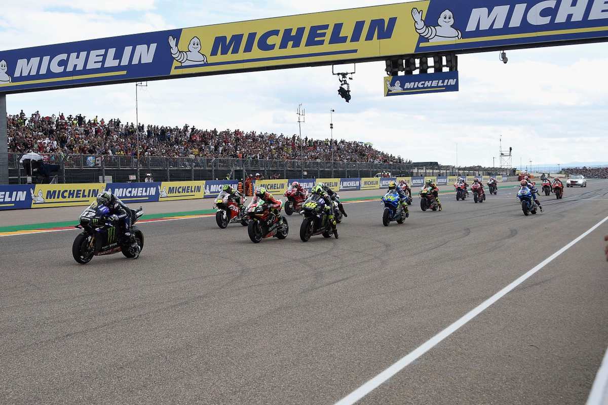 Partenza MotoGP (Getty Images)