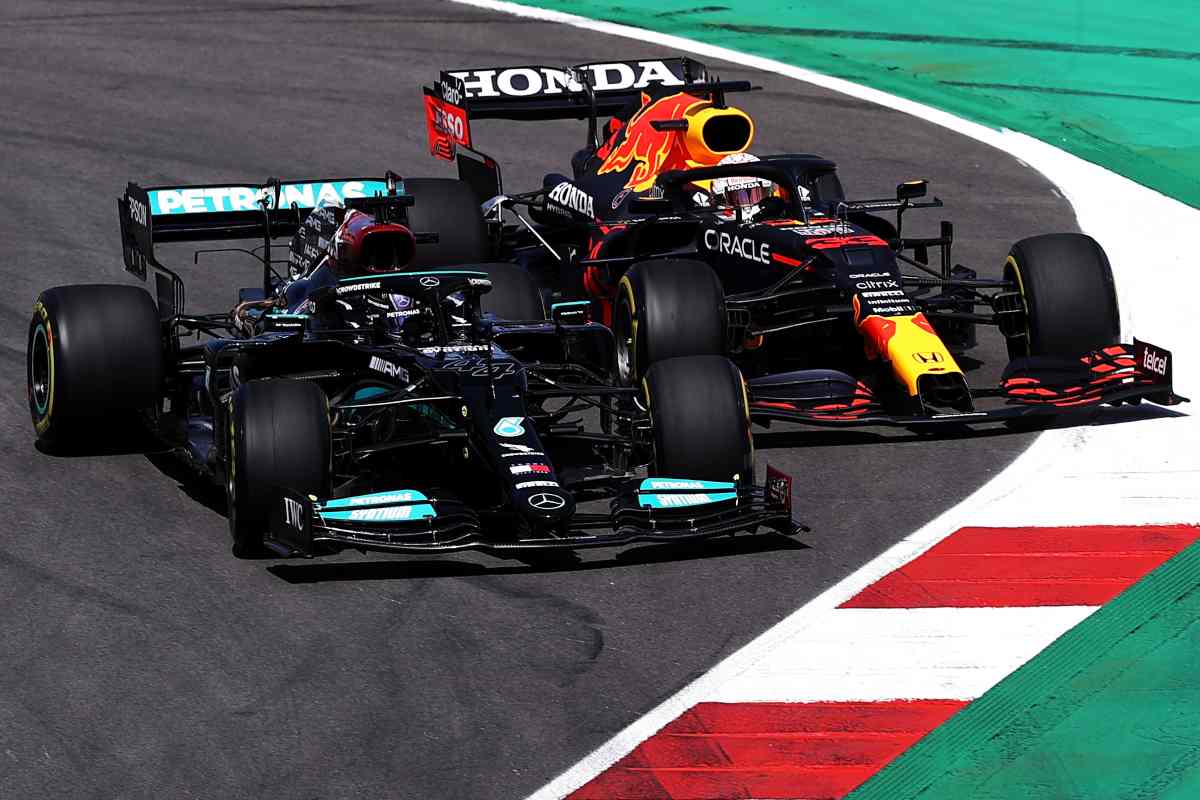 Lewis Hamilton e Max Verstappen (GettyImages)