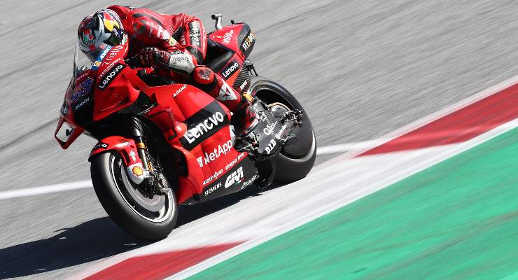 Jack Miller sulla sua Ducati al Red Bull Ring