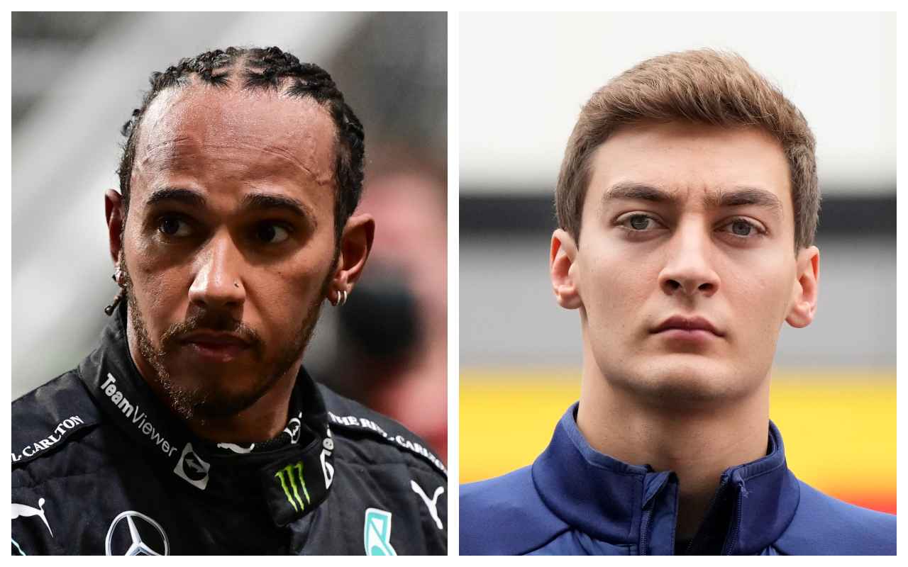 F1, Lewis Hamilton e George Russell (LaPresse)