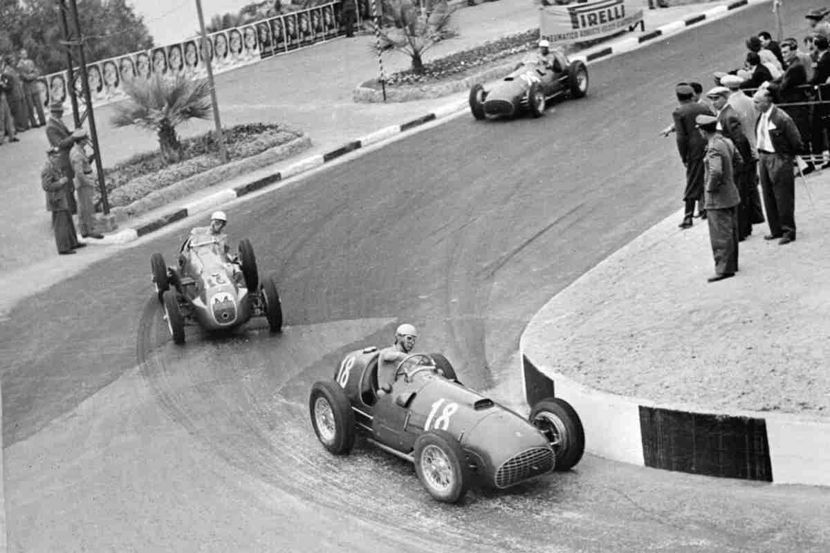 Alberto Ascari al GP di Sanremo 1951 (Getty Images)