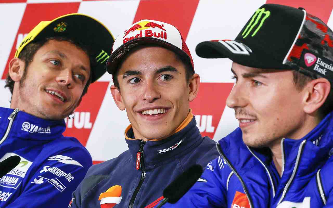 Jorge Lorenzo Marc Marquez Valentino Rossi