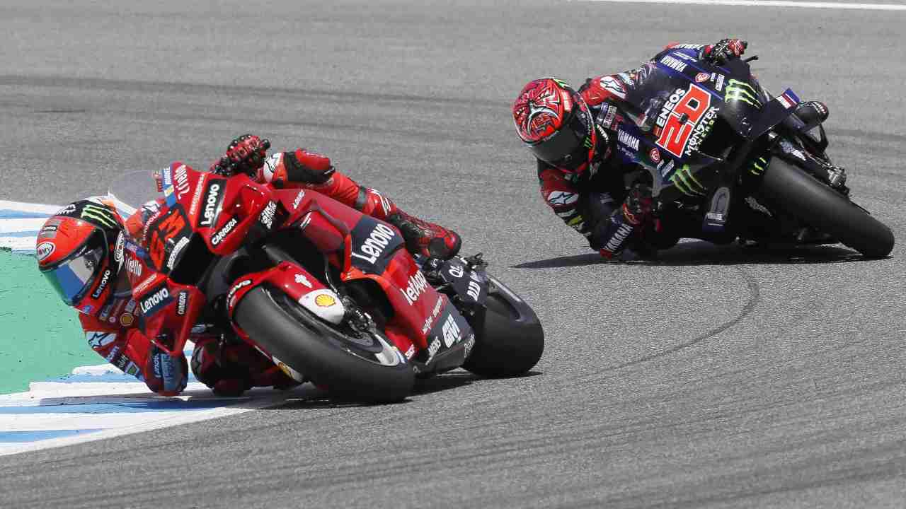 Francesco Bagnaia e Fabio Quartararo