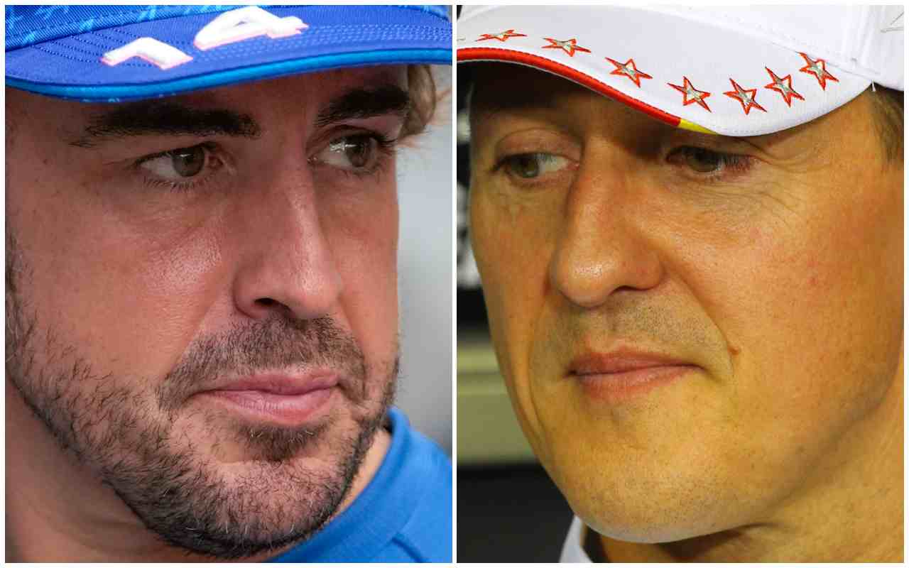 Fernando Alonso Michael Schumacher (LaPresse)