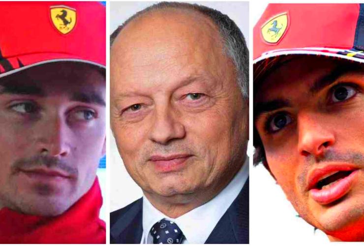 Leclerc, Vasseur, Sainz