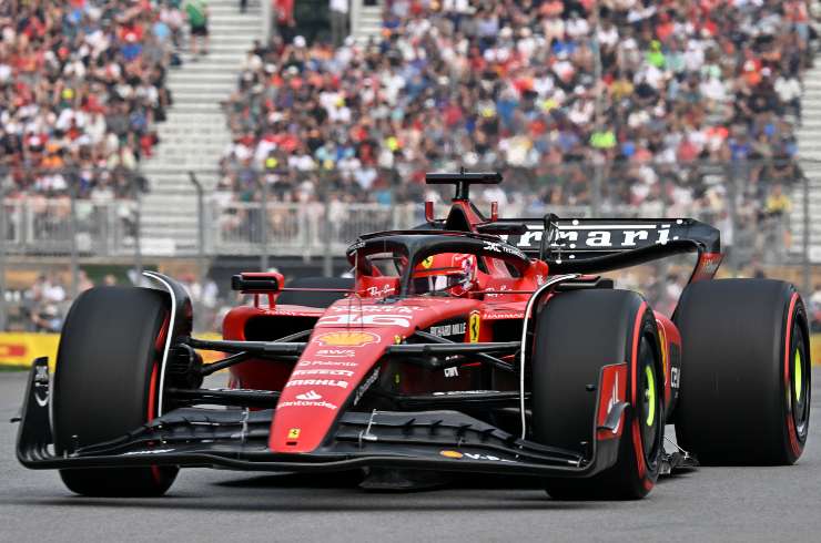 Charles Leclerc felice della gara a Montreal