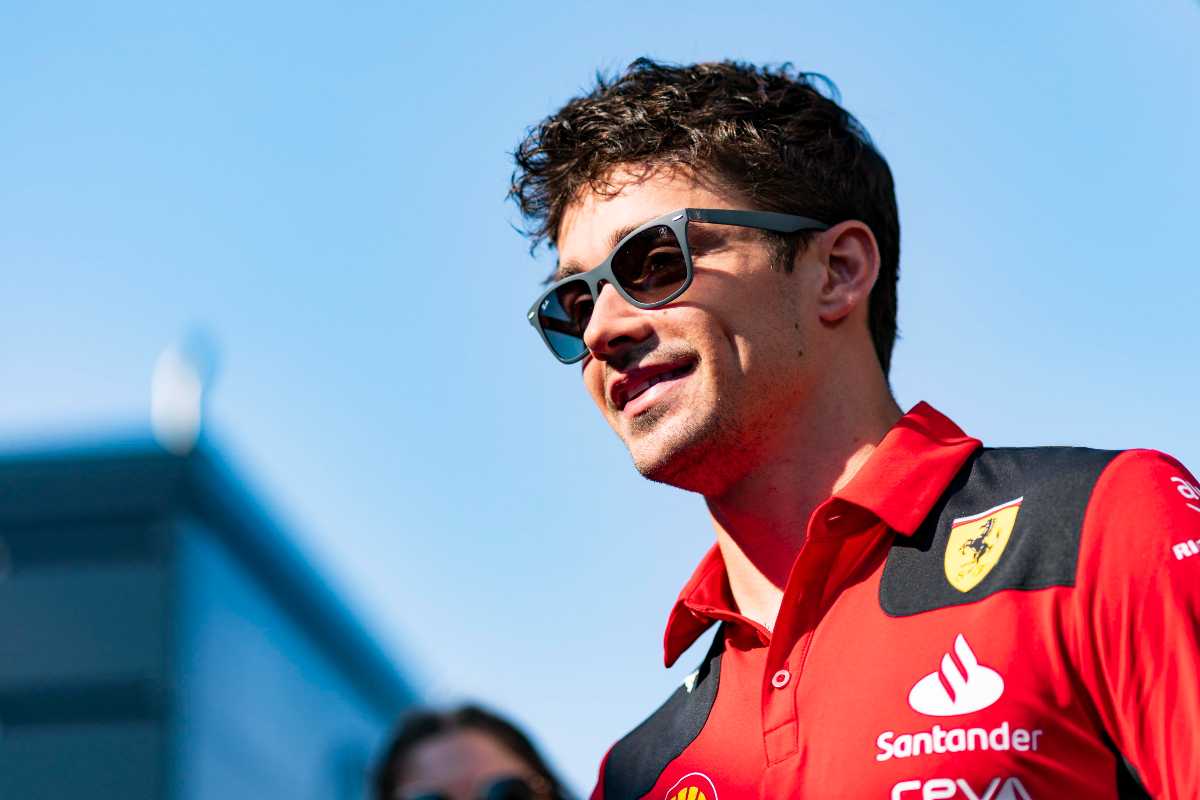 Il pensiero stupendo di Charles Leclerc