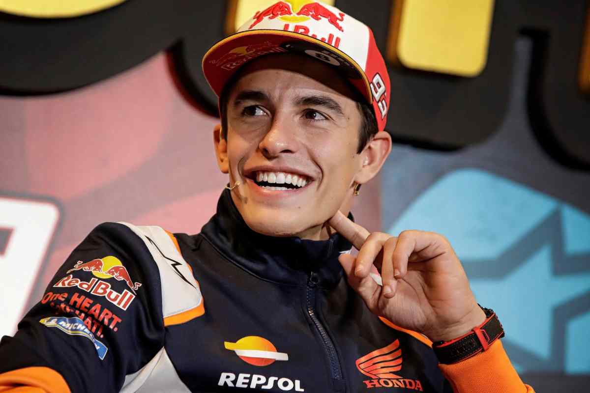 Il centauro della Honda Marc Marquez