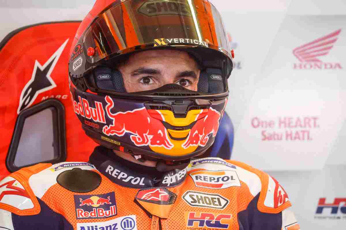 L'otto volte iridato Marc Marquez