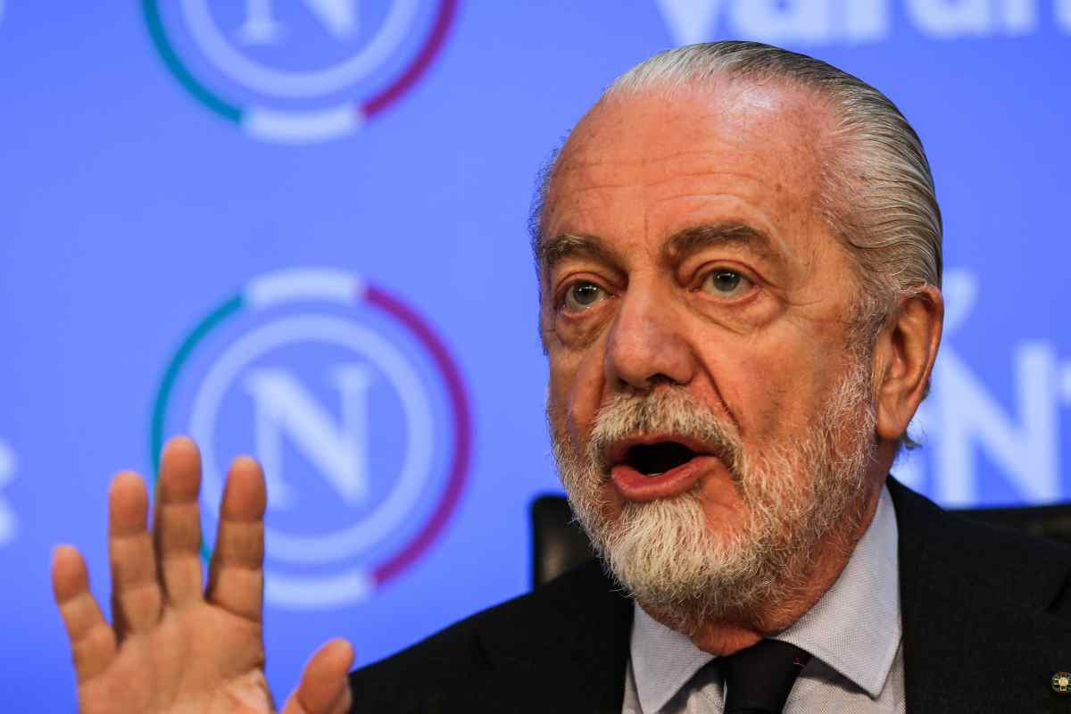 Aurelio De Laurentiis stava scappando in motorino