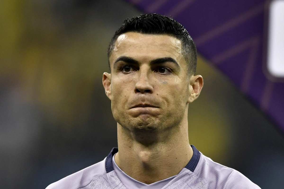 Cristiano Ronaldo, il botto in Ferrari