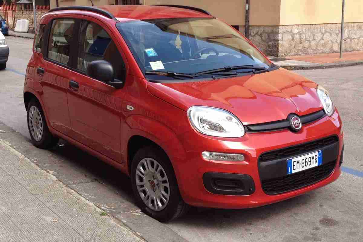 FIAT Panda che tifa la Nazionale