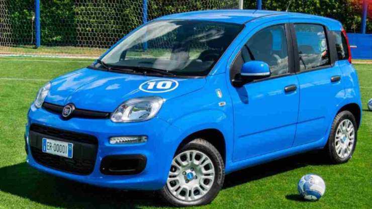 FIAT Pandazzurri, l'auto che tifa la Nazionale