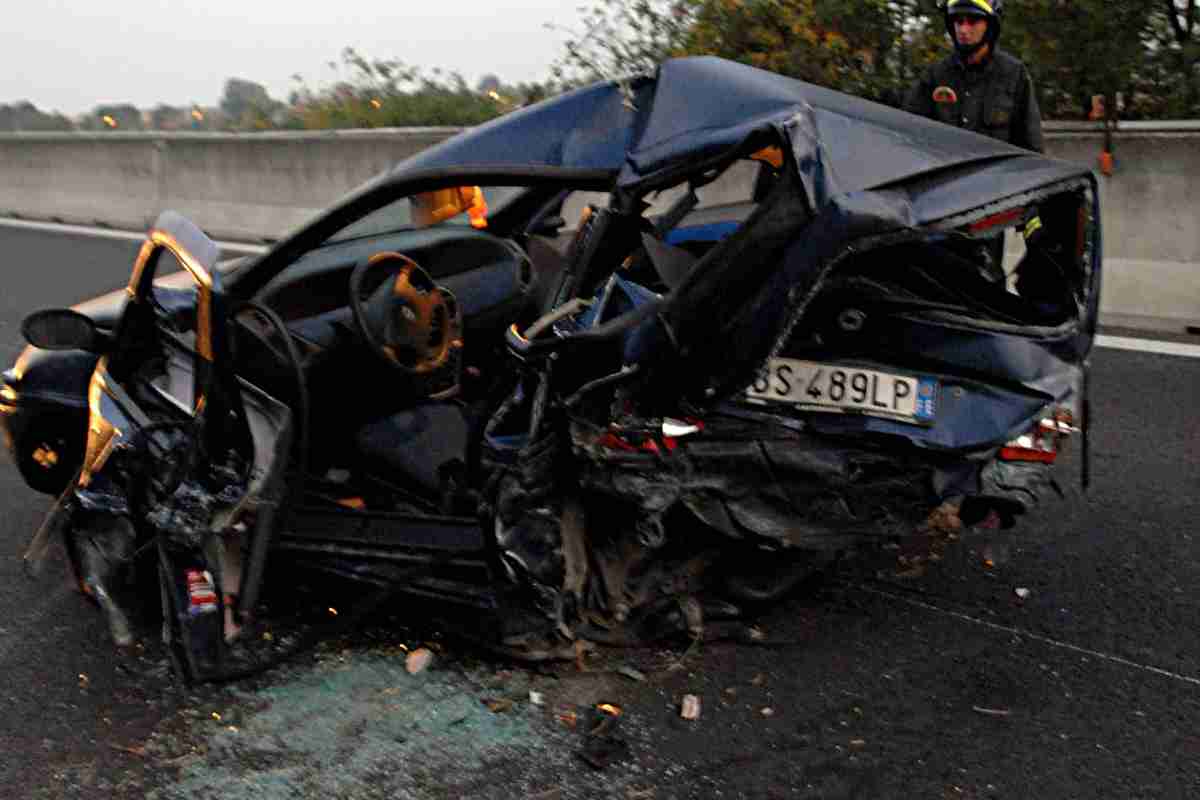 Incidente Mercedes del noto calciatore