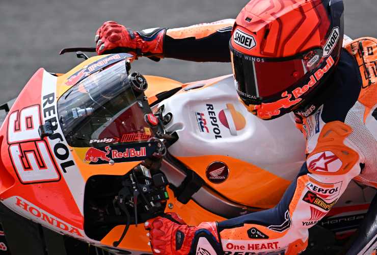 Marquez al volante della Honda