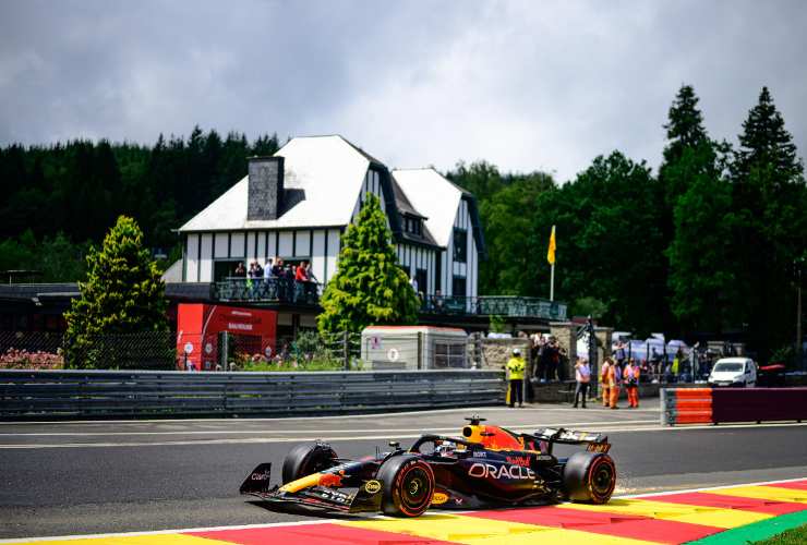 Red Bull Racing a Spa