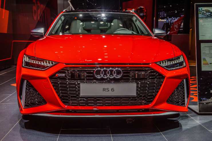 Audi RS6 Avant, l'auto di Tonali