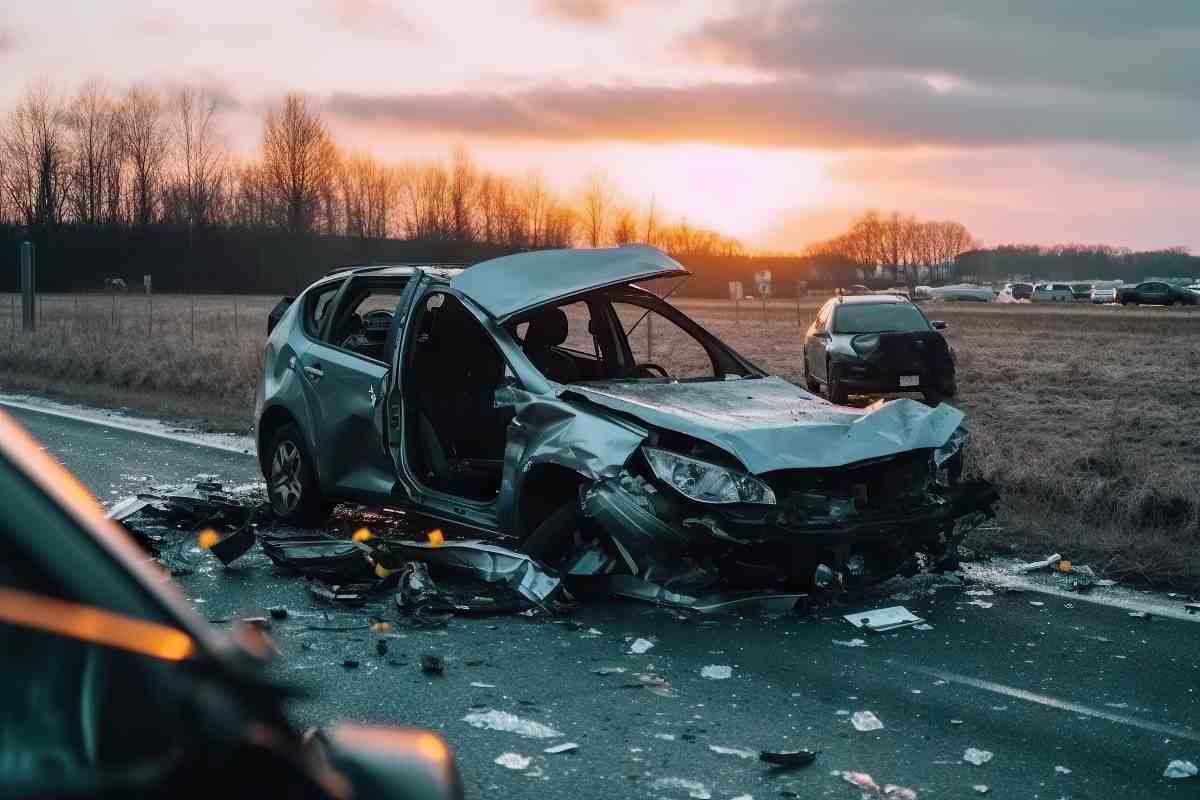 Campione d'Europa subisce un incidente in auto