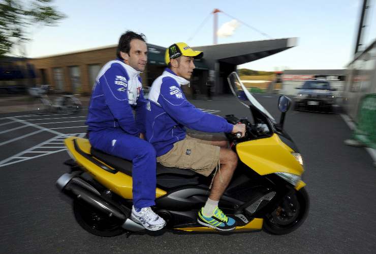 Davide Brivio e Valentino Rossi coppia storica