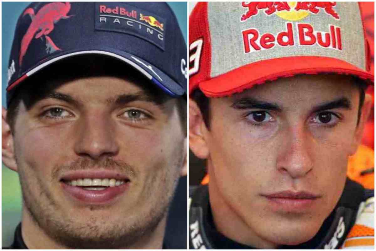 Marc Marquez insegna a Verstappen come guidare una MotoGP