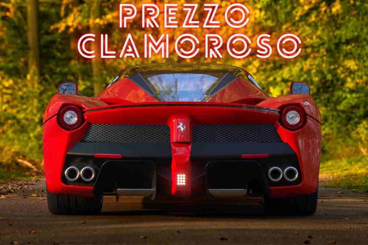 Pezzo di una Ferrari costa 1 milione