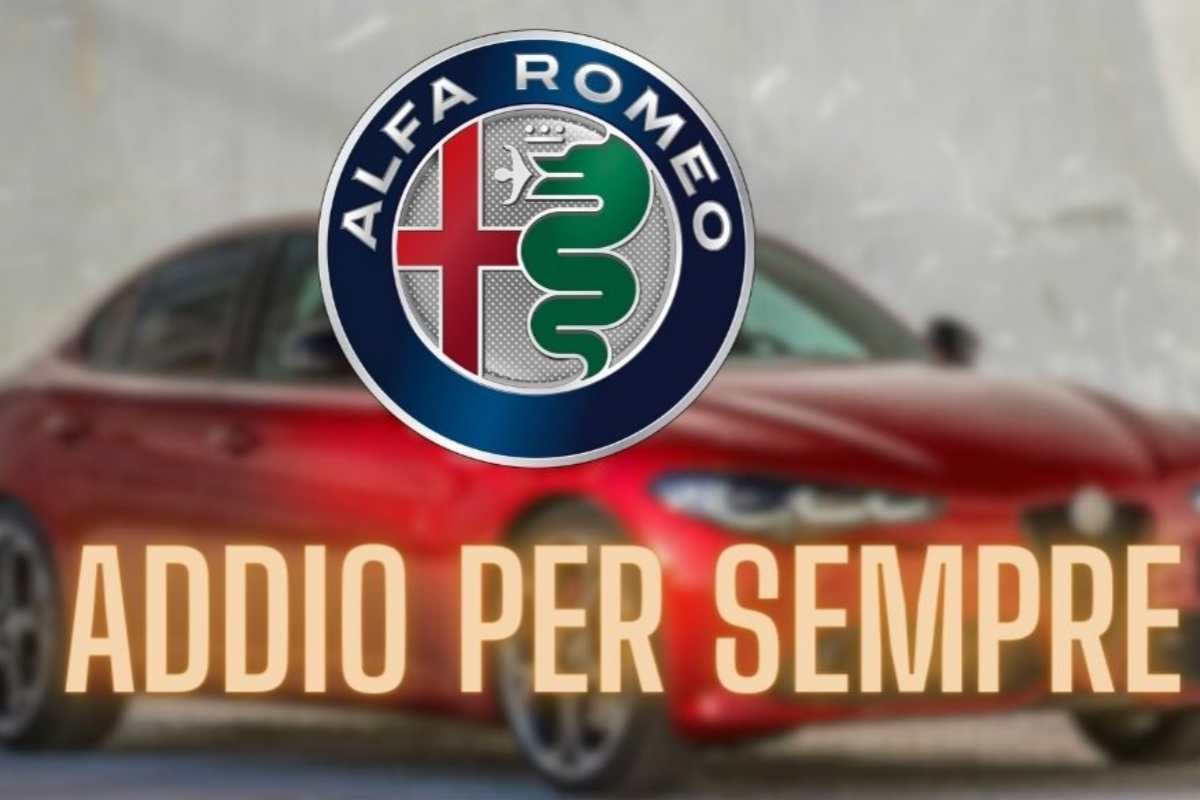 Alfa Romeo addio cambiamento targa