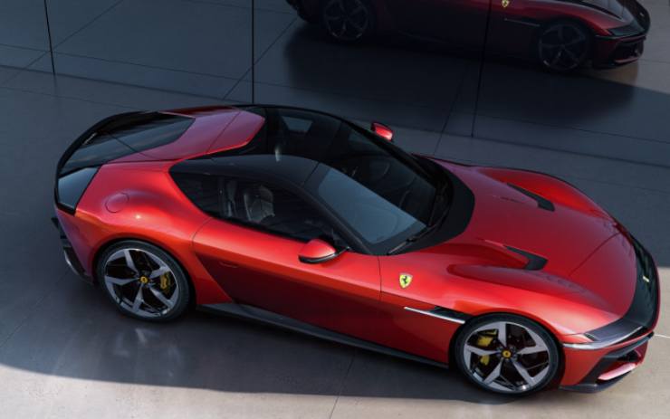 Ferrari 12Cilindri sogno di Bagnaia