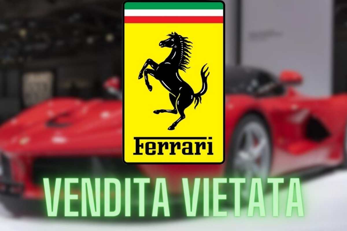 Ferrari, la clamorosa ammissione: queste persone non potranno comprarla mai