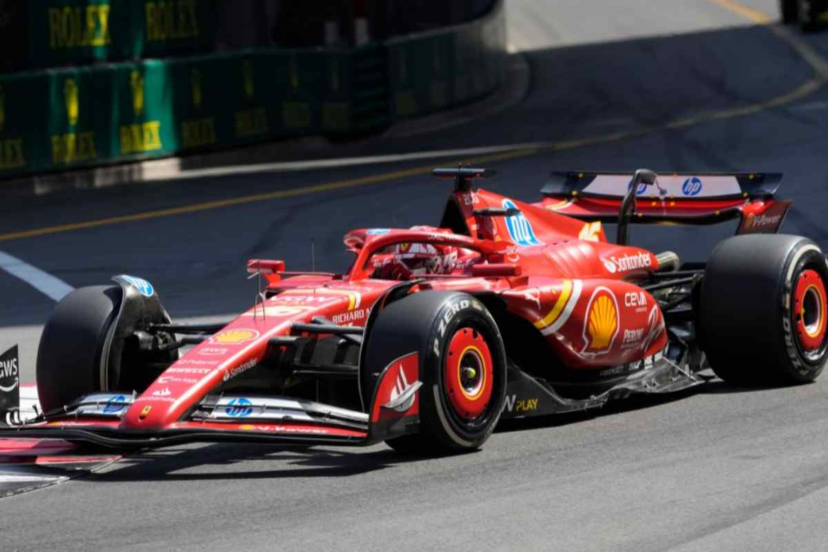 Leclerc vittoria Ferrari pole position