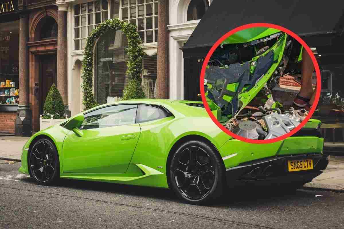 Dramma per questa Lamborghini: l’incidente la riduce in mille pezzi (VIDEO)