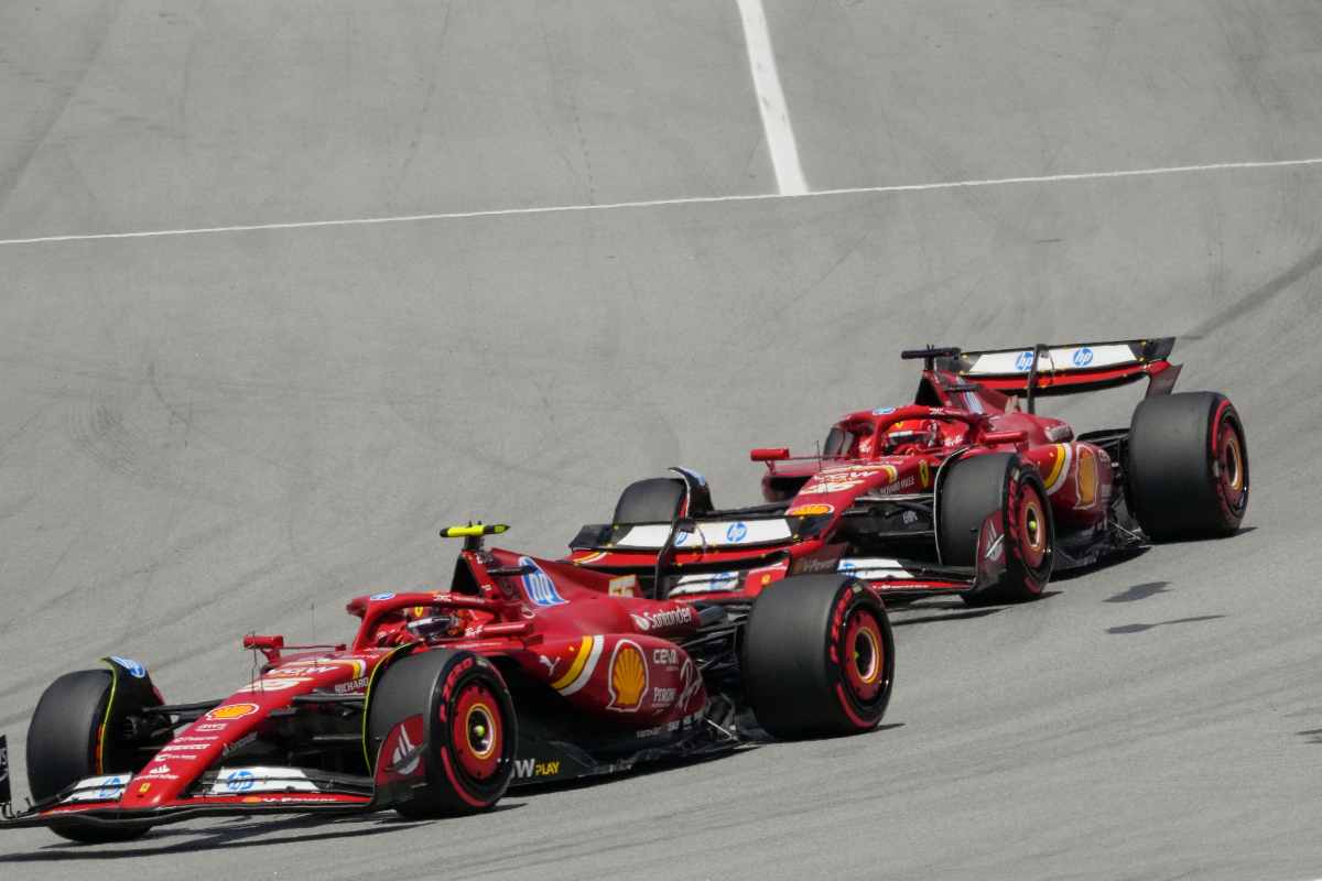 Ferrari guerra Sainz-Leclerc