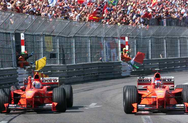 Michael Schumacher ed Eddie Irvine statistica Ferrari