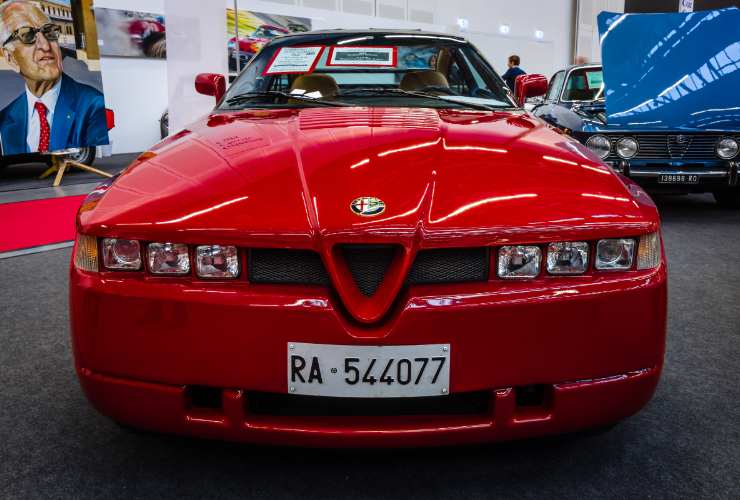 La meccanica dell’Alfa Romeo SZ