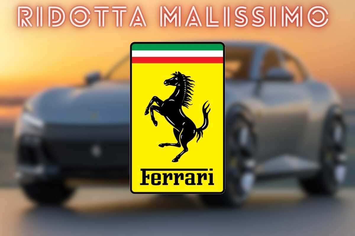 Ferrari, ritrovano una Purosangue disastrata: le immagini fanno malissimo