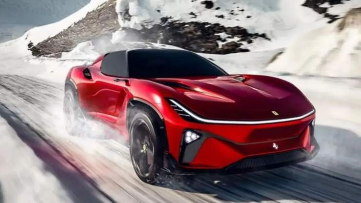 Ferrari elettrica ecco come sarà