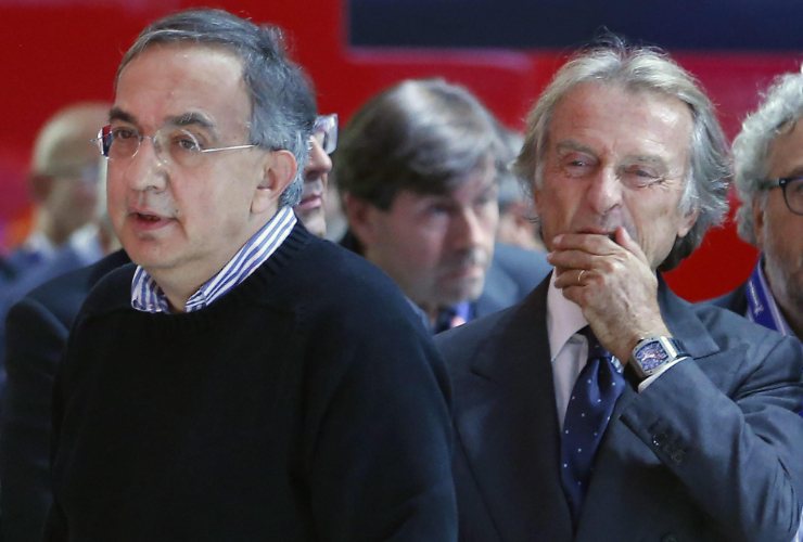 Il confronto tra Montezemolo e Marchionne