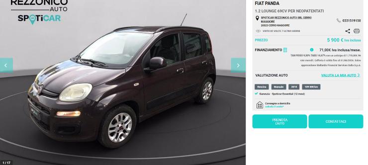 FIAT Panda a meno di 6mila euro: ecco come averla a questo prezzo