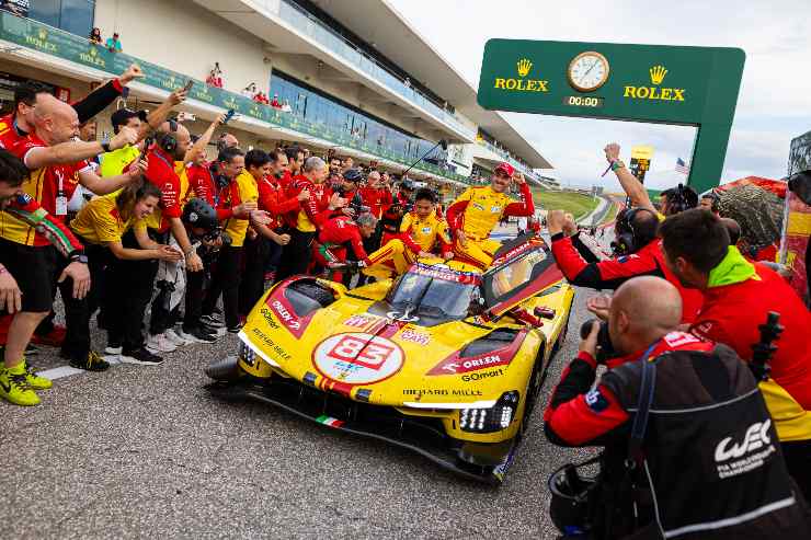 Ferrari AF Corse grande successo