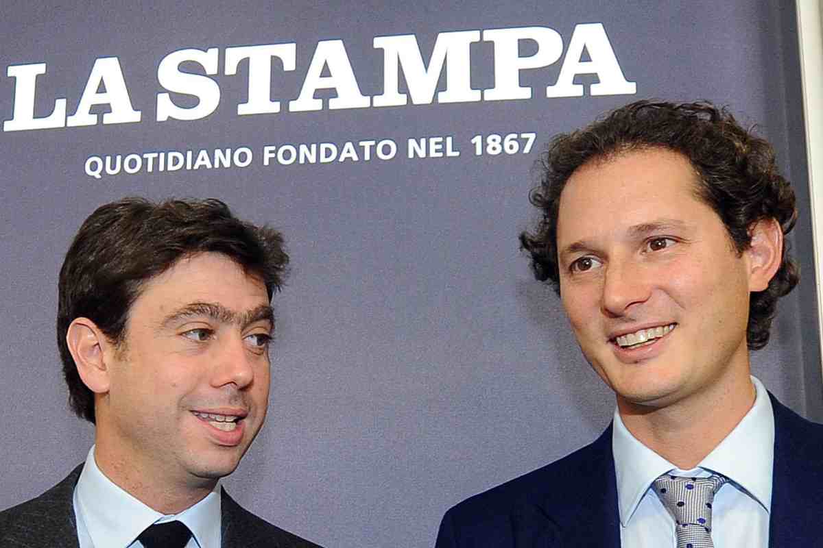 Andrea Agnelli e John Elkann possedimenti clamorosi