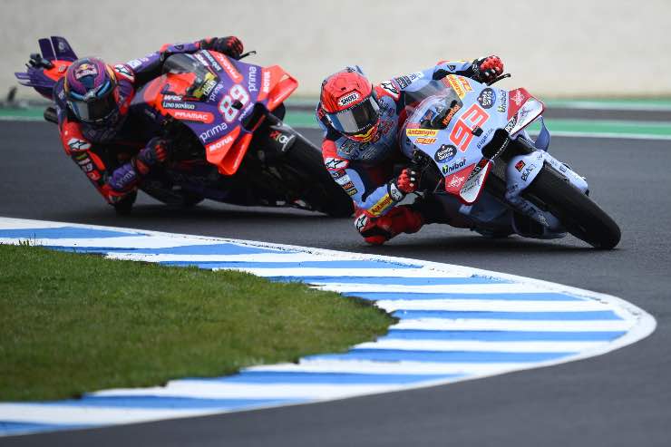 Marc Marquez ed Jorge Martin che sfida