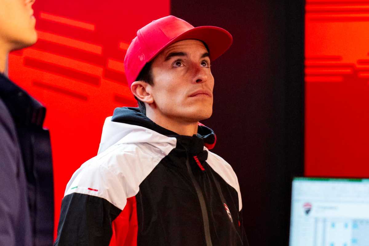 Ducati pazza per Marc Marquez