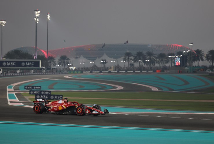 Charles Leclerc ad Abu Dhabi