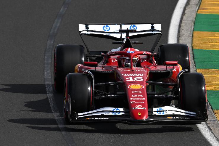 Charles Leclerc brutta figura